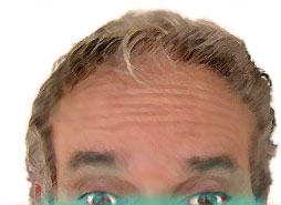 look down